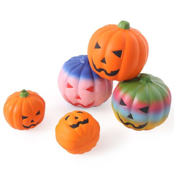 

new 10cm -11cm halloween toys gift lovely squishy slow rising squeeze elastic bread charm stress relief toys party favor 5073