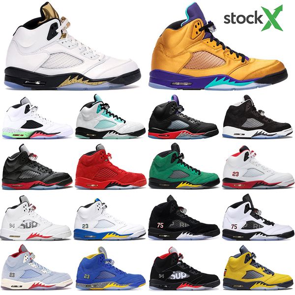 

hot jumpman 5 5s wings international flight mens basketball обувь замша белый черный виноград мужчин sports кроссовки дизайнер тренеры разме
