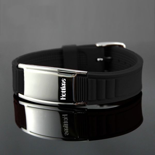 

ime 2000 ions titanium germanium wristband bracelet balance energy balance human body, Golden;silver