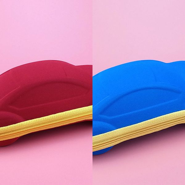 

car sun case case cloth box children's sun storage box fabric cartoon children's glasses zipper glasses cloth