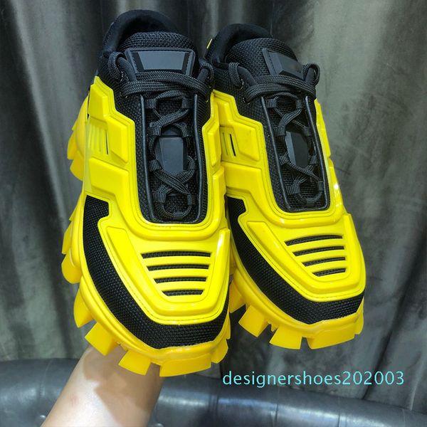 

cloudbust thunder knit sneakers mens luxury designer shoes womens classical casual fabric rubber trainers outdoor sneakers d3, Black