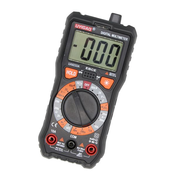 

ac dc voltage current meter digital multimeter ohm resis hfe ncv tester