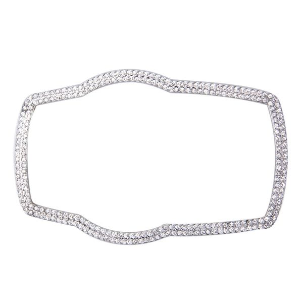 

car aluminum steering wheel decoration ring with diamonds
