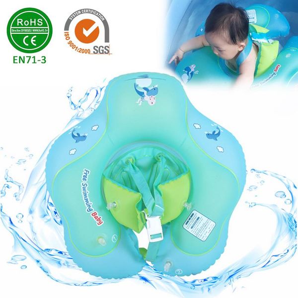 

baby swimming ring inflatable infant armpit floating kids swim pool accessories circle bathing inflatable double raft rings toy