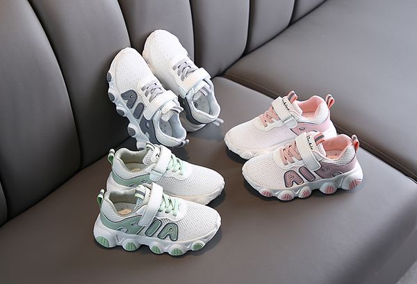 

spring autumn children's snaker shoes, Black;red