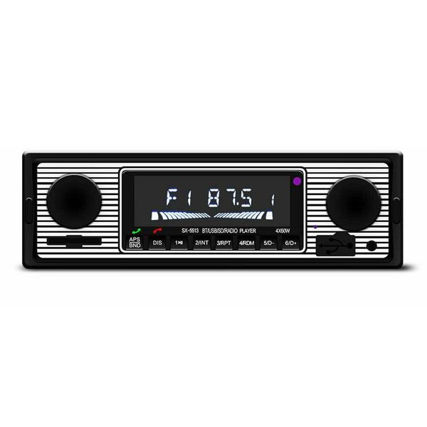 

vintage car wireless radio mp3 player stereo usb/aux classic stereo audio fm modulator car accessories
