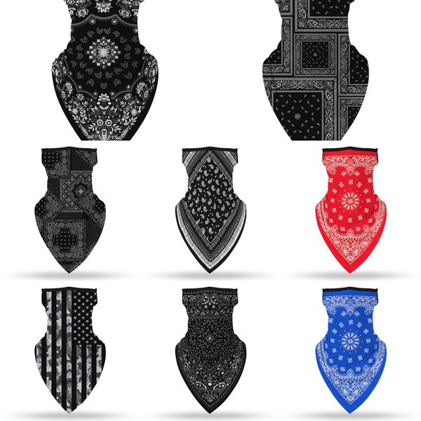 

vfgy3 cycling starry bandana scarf print outdoor sky headband hairband face scarf light breathable soft magic bandanas headwear, Black