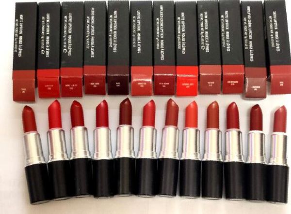 

epacket new aluminum tube makeup lipstick retro/amplified/satin/lustre/matte lipstick 3g
