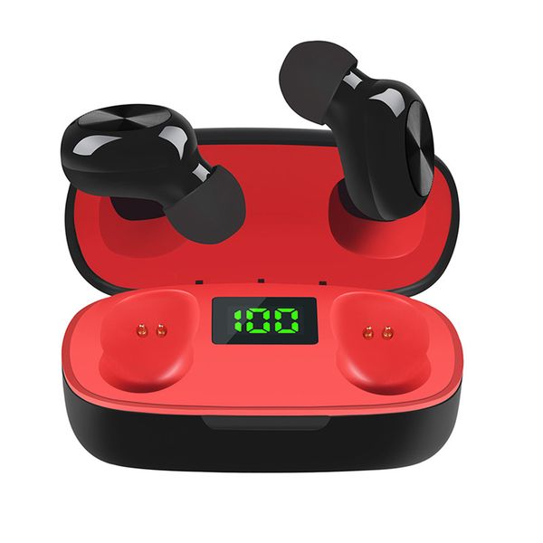 

wireless earbuds bluetooth 5.0 earphone tws p10 touch control magnetic digital display headphone life waterproof headset with mic for iphone