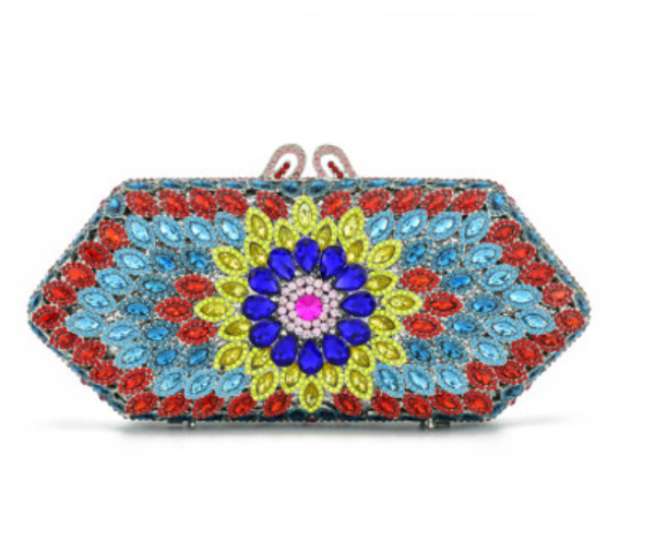 

xiyuan female crystal diamond evening bag women evening bags fashion wedding bridal diamond clutch bag handbag purse