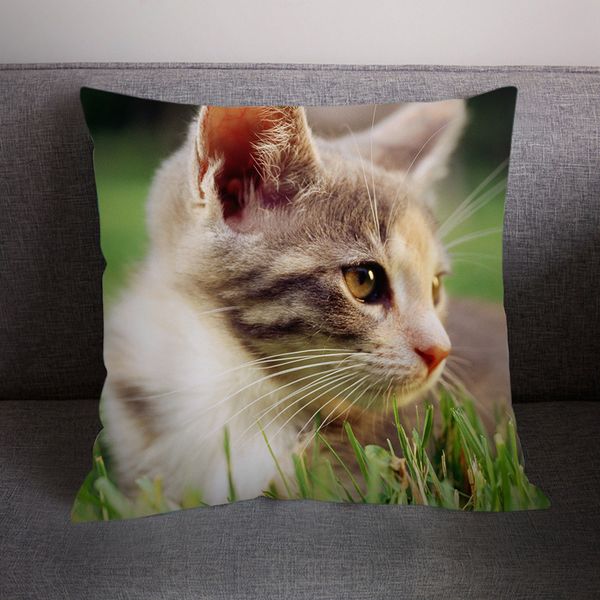 

cushions cute animals printed kitty pillow cute polyester sofa car cushion home decoration cojines decorativos para sof