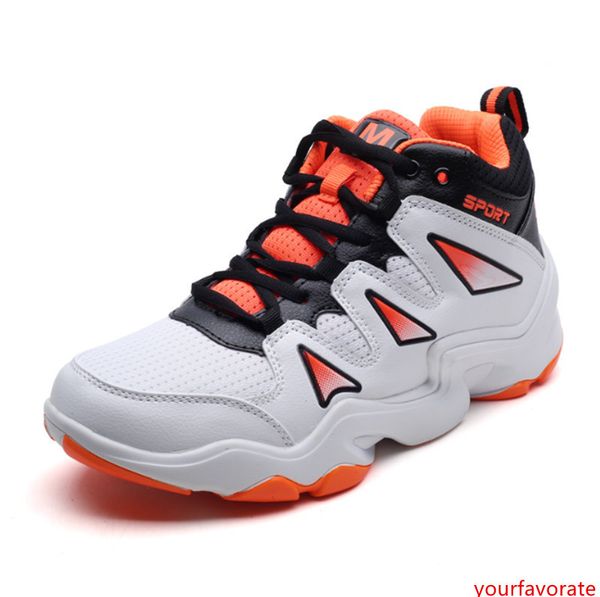 

men s shoes high-shoes men s casual sports men and women hip-hop korean trend breathable basketball shoes