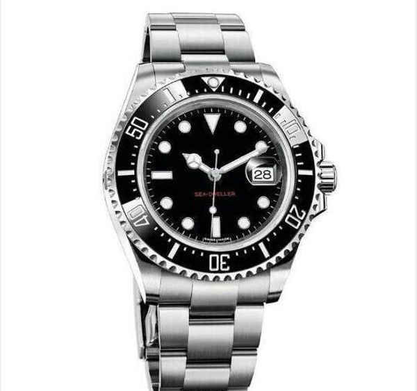 

2019 mens watch ceramic bezel 43mm red 18ct gold sea-dweller stainless steel 126603 with glide lock clasp automatic men watches for sale, Slivery;brown