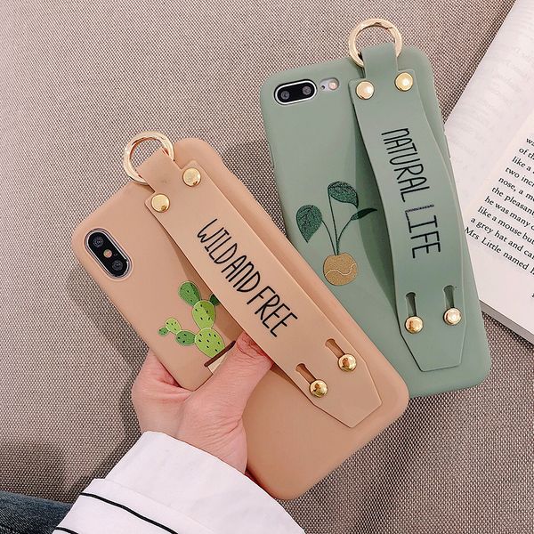 

prumya стильный симпатичные кактус letters телефон случае для iphone 11 pro max xs max xr x 8 7 6 6s plus корпуса soft shell кронштейн ремеш