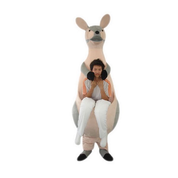 

кенгуру костюм талисмана персонажа из мультфильма для взрослых размер longteng высокое качество (tm, Red;yellow