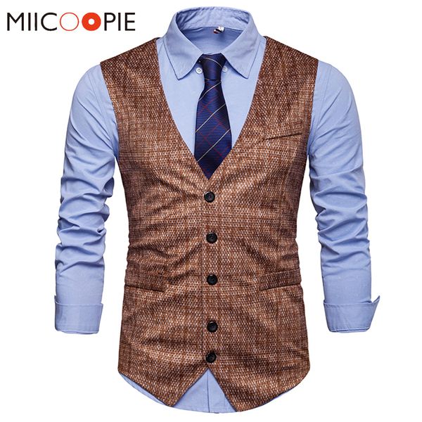 

mens night club plaid formal blazer vests casual gilet homme single breasted v-neck male waistcoat vests chalecos para hombre, Black;white