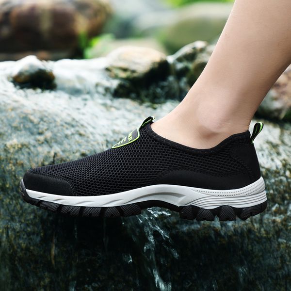 

big size 48 men outdoor sneakers breathable aqua swimming shoes women outdoor summer sandals beach trekking trail water sandals