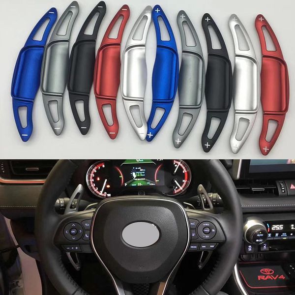 

for rav4 corolla 2019 2020 aluminum alloy steering wheel shift paddle extension