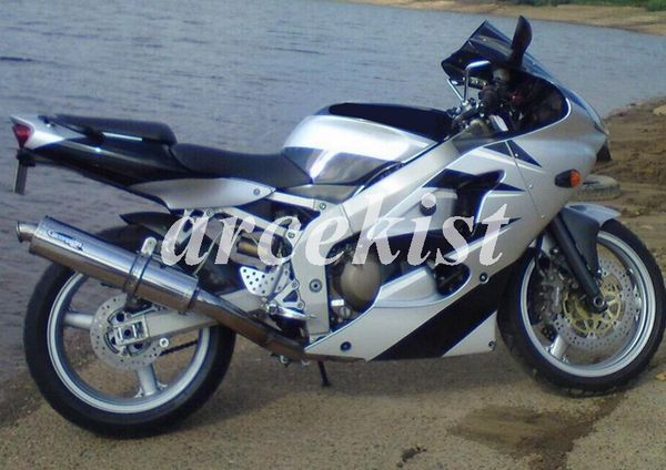 

мотоцикл новый abs литья под давлением полный комплект обтекатели, пригодный для kawasaki ninja zx-6r 2000 2001 2002 636 zx6r кузовостроение