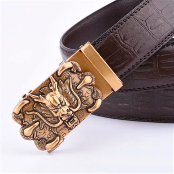 

new automatic buckle brand designer belts luxury fashion belts for men and women brand buckle belt leather belts, Black;brown