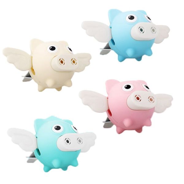 

car aroma clip cartoon flying pig car air outlet freshener perfume aroma clip diffuser decoration