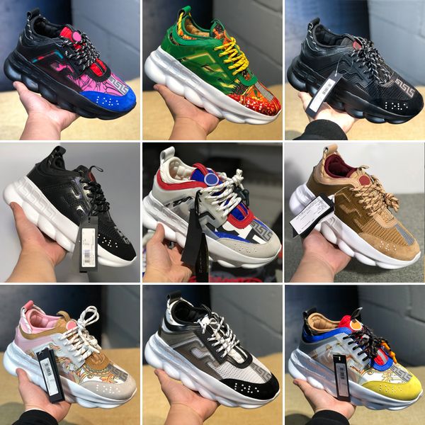 

С Цепной Коробкой Реакция Обувь Повседневная Дизайнер 2019 Новые Модные Кроссовки