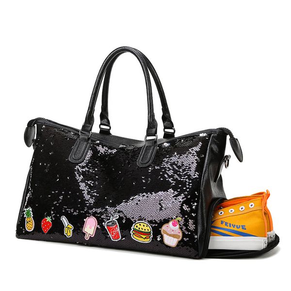 

travel bag fitness bag 2020 fashion large capacity handbag travel yoga luggage