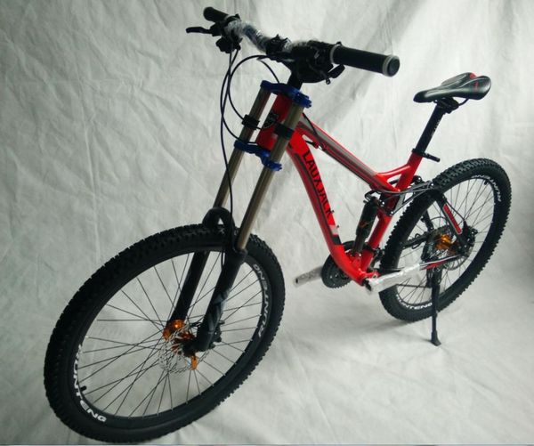 

full suspension am/xc hydraulic brakes new cycling bicicleta mountain bike 21/24/27/30 speed 26*17inch mountain bicycle
