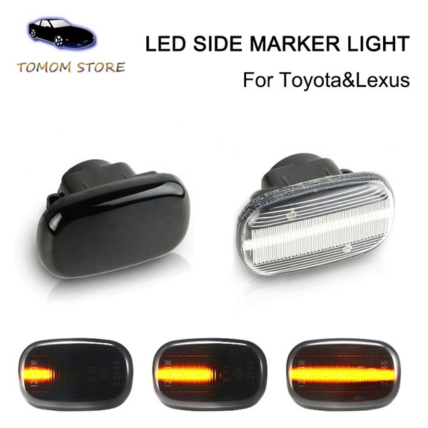 

for avensis verso carina celina corolla camry caldina harrier hilux ipsum led dynamic side marker signal indicator lights
