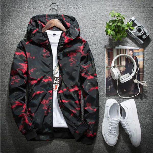 

2019 fashion designer jackets for mens printted windbreaker spring long sleeve zipper sports jacket mens coats 3 colors m-4xl, Black;brown