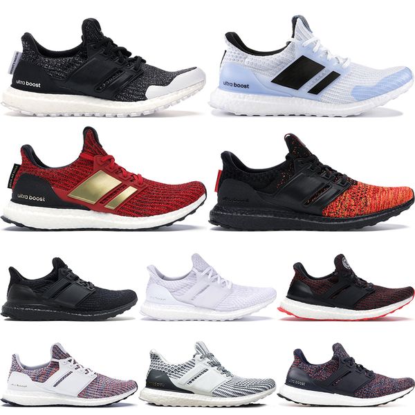 

2020 game of thrones x ultraboost running shoes for men women white walker triple black white ultraboost mens trainer sports sneakers 36-45, White;red