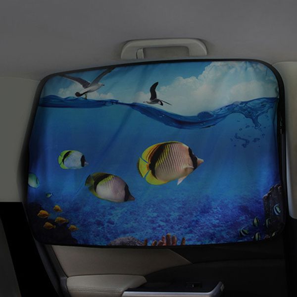 

universal magnetic car sunshade curtain for baby children auto side window sunshade cover protector 1pcs