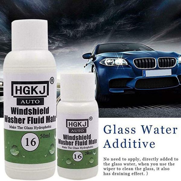

20/50ml hgkj-16 glass hydrophobic additive windshield washer fluid mate auto maintenance rainproof additive car accessorie
