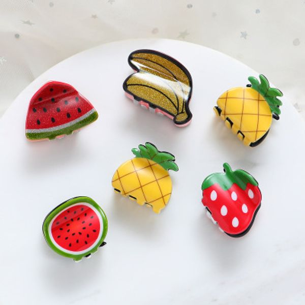 Snap Hair Clips For Hair Cute Clip Pins Hairpins Fruit Shaped