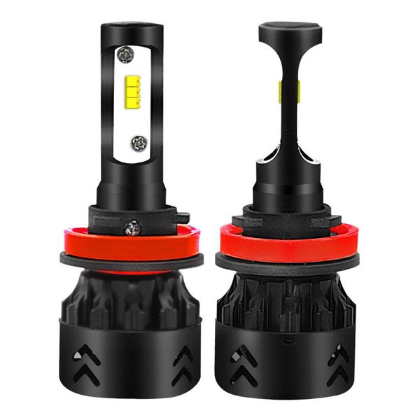 

mini8-h8 / h9 / h11 автомобильные светодиодные лампы фара 50w ip68 6000k 9600 люмен очень яркий conversion kit chips