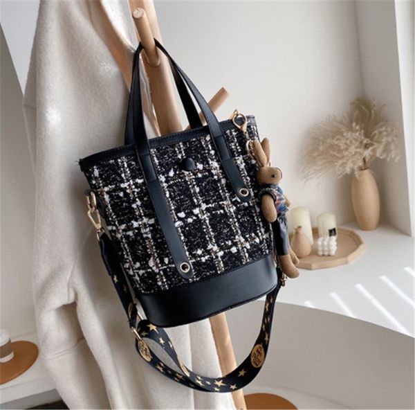 

designer handbag wide shoulder strap messenger bag portable bucket bags ph-cfy2001132