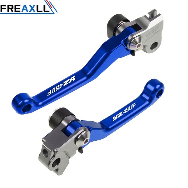 

motocross cnc aluminum dirt bike pit bike pivot handle lever brake clutch levers for yamaha yz450f 2001-2007 2002 2003 2004 2005