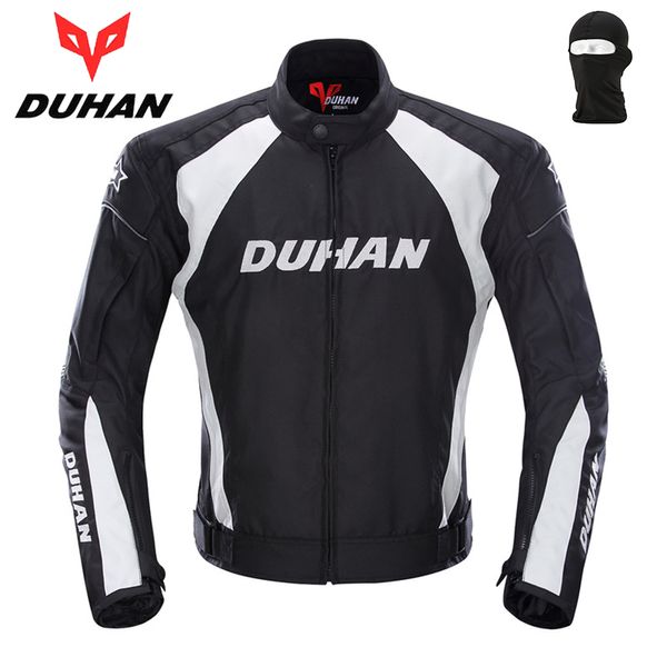 

duhan motorcycle jacket racing moto jacket clothing with five protector breathable waterproof and windproof laminated fabric