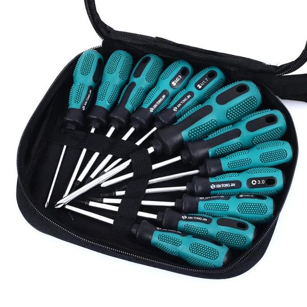 

tacklife 12pcs screwdriver set magnetic bit screwdrivers repair tools torx screw driver for electrical appliance hand tool kit