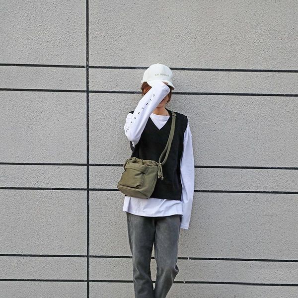 

bags canvas single shoulder bag small bag women's cross-bouch new