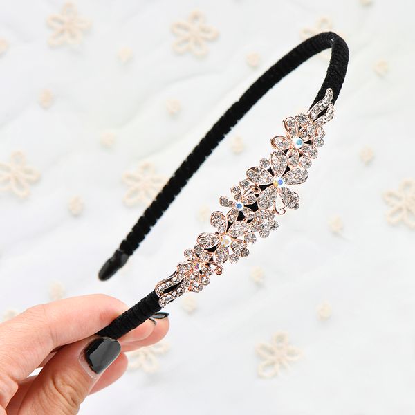 

rainbow crystal hair band girls hair accessories for women fashion headband wedding party chic bridal hoop sale