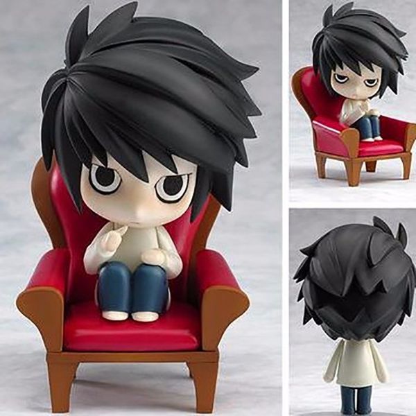 

10cm death note action figures pvc figure collectible toys cute dolls action figures statue anime figure figurines kids toys t200413
