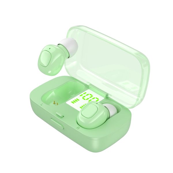 

xg21 tws bluetooth earphone headset wireless stereo mini twins in-ear headset compact factory new product with charger box led display