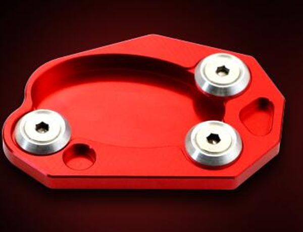 

motorcycle z800 z1000sx er6 bench side support plate suitable foot column red