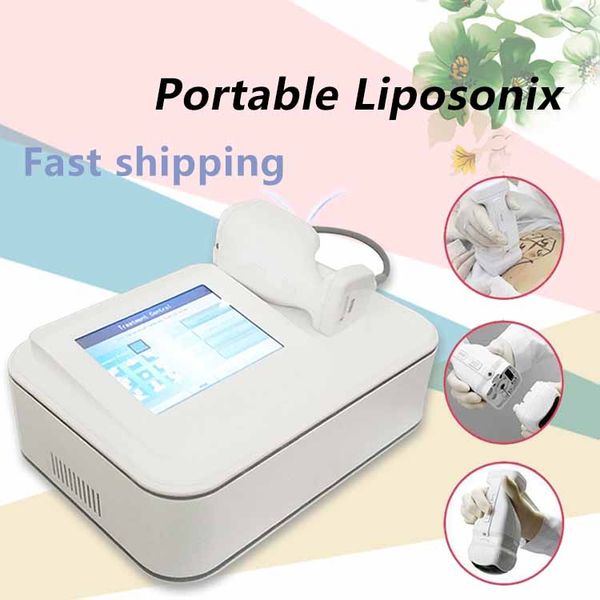 

portable body arm hifu slimming weight loss cellulites fat reduction removal high intensity focused ultrasound beauty machine