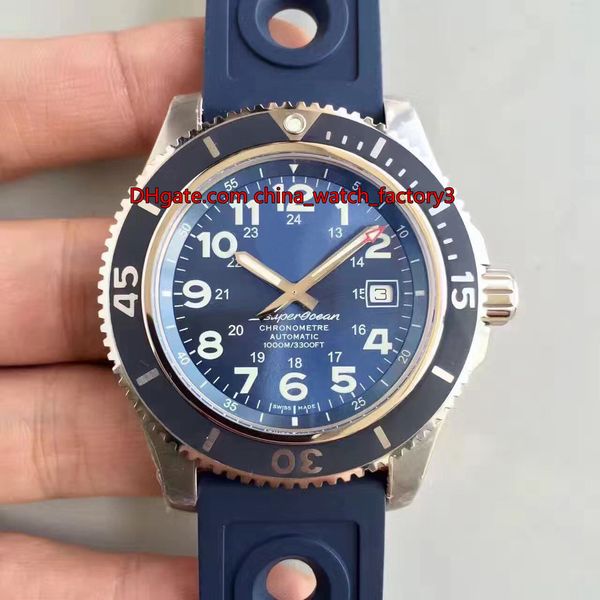

2 style 44mm superocean heritage 60 years of adventure and discovery asia eta 2824-2 movement automatic mens watch watches, Slivery;brown