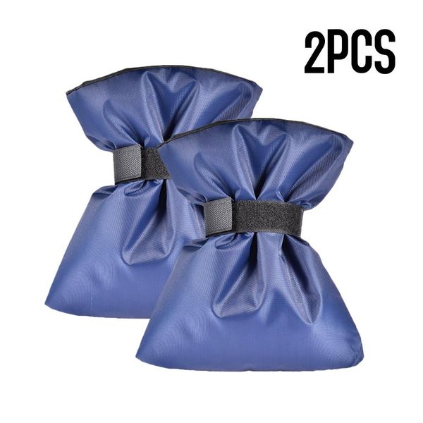 

2pcs outdoor faucet cover water taps faucet nozzle cover bags oxford cloth winter faucet frost protection