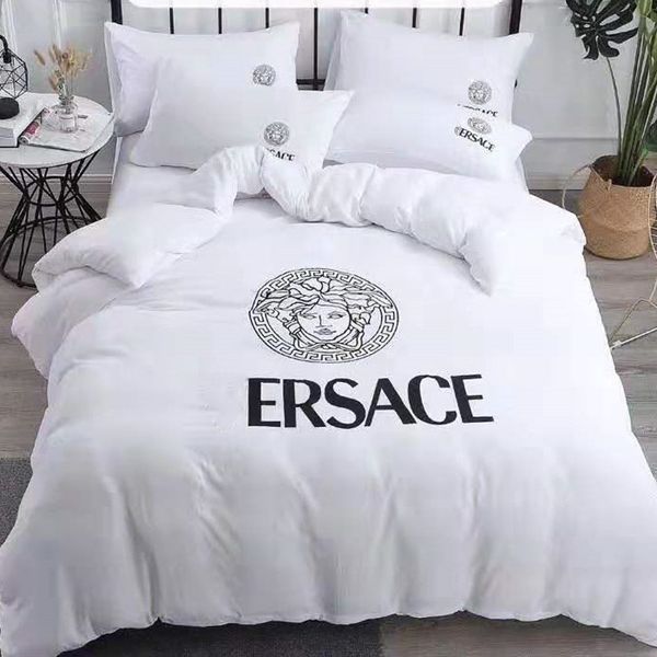Branded Polyester Cotton Soft Bedding Set Bed Solid Duvet Cover