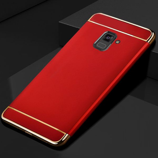 

removable coverage 3 in 1 hard metal pc cover for samsung galaxy a8 a6 plus a3 a5 a7 j3 j4 j5 j6 j7 j8 phone cover