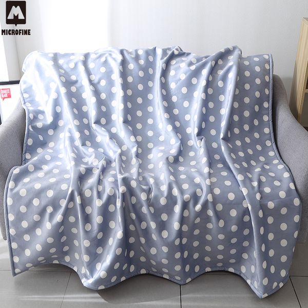 

microfine dot blanket home textile soft blanket fleece flannel sofa bedding throw blankets for beds